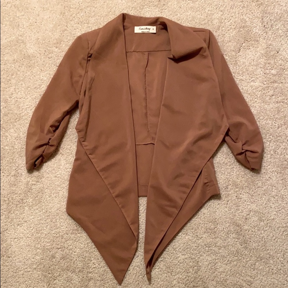 Camel Slinky Cardigan